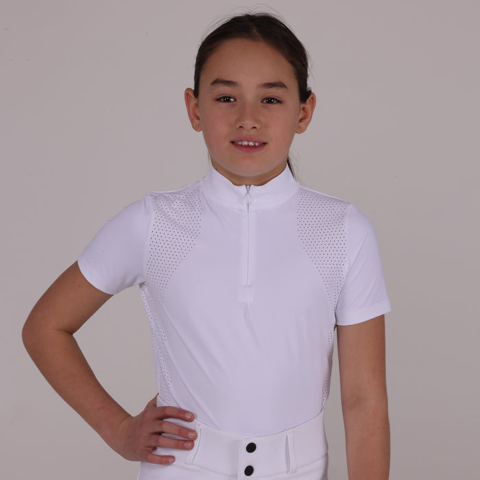 10911 - Aubrion Optima QX Show Shirt - Young Rider