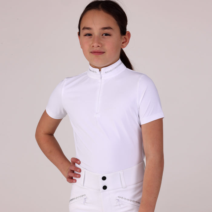 10915 - Aubrion Optima LX Show Shirt - Young Rider