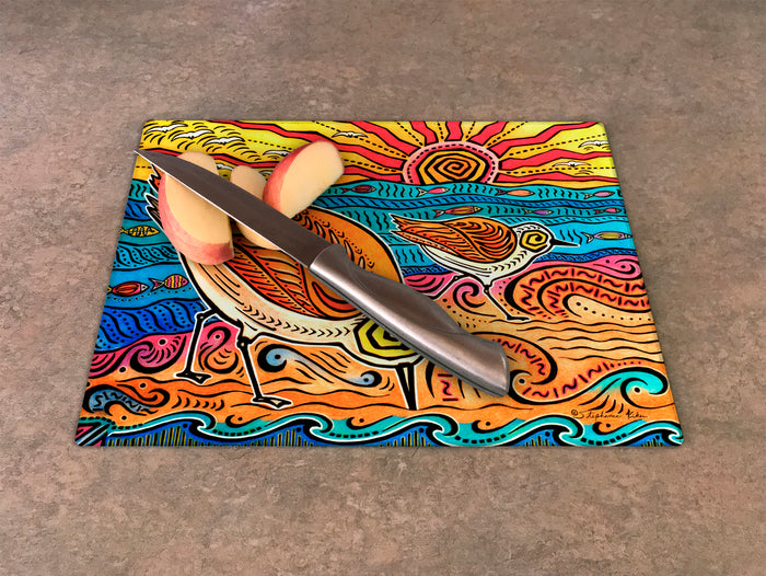 2 Sandpipers Cutting Board