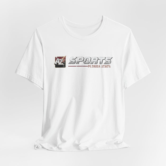 A to Z Sports Florida State Horizontal Distressed T-Shirt