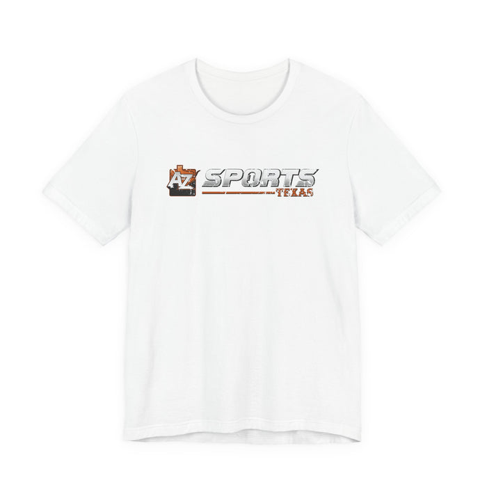 A to Z Sports Texas Distressed Horizontal T-Shirt