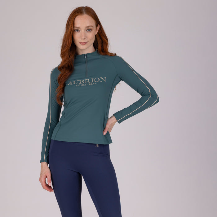 Aubrion Equestrian Long Sleeve Base Layer