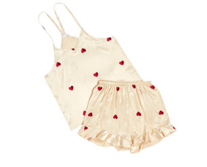 Bella il Fiore Cami + Ruffled Short PJ Set