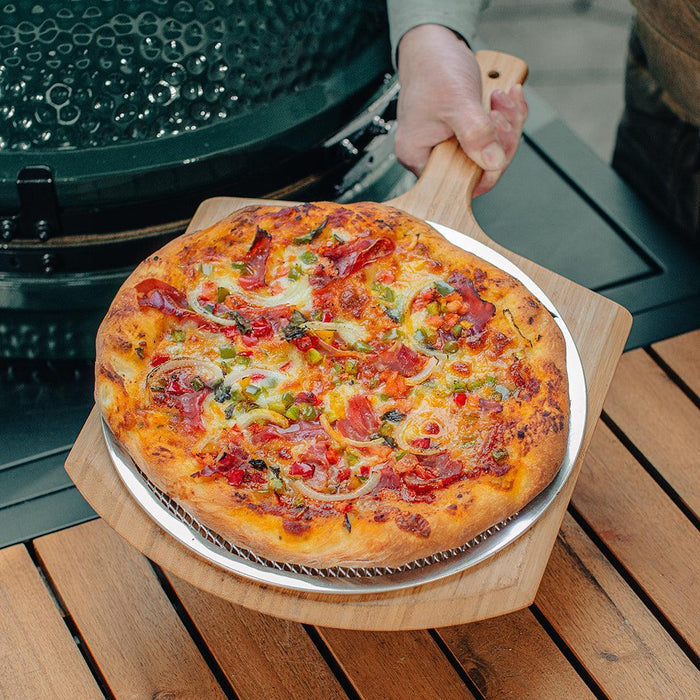Big Green Egg Pizza Peel and Screen Big Green Egg Indigo Pool Patio BBQ