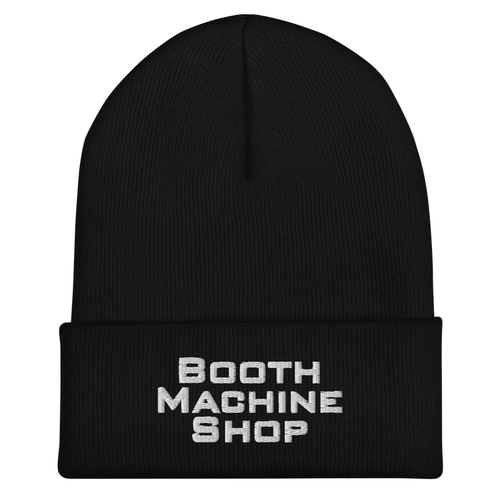 Booth Machine Shop Cuffed Beanie