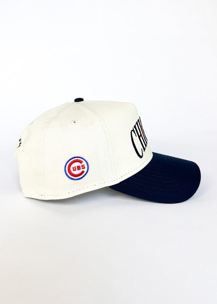 Chicago Cubs Forever Two-Tone Puff Hat - Navy