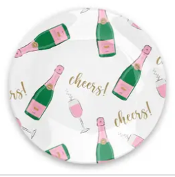 Clairebella Glass Round Trinket Tray