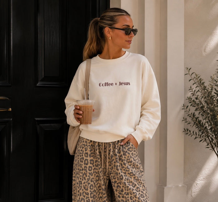 Coffee + Jesus Sweatshirt