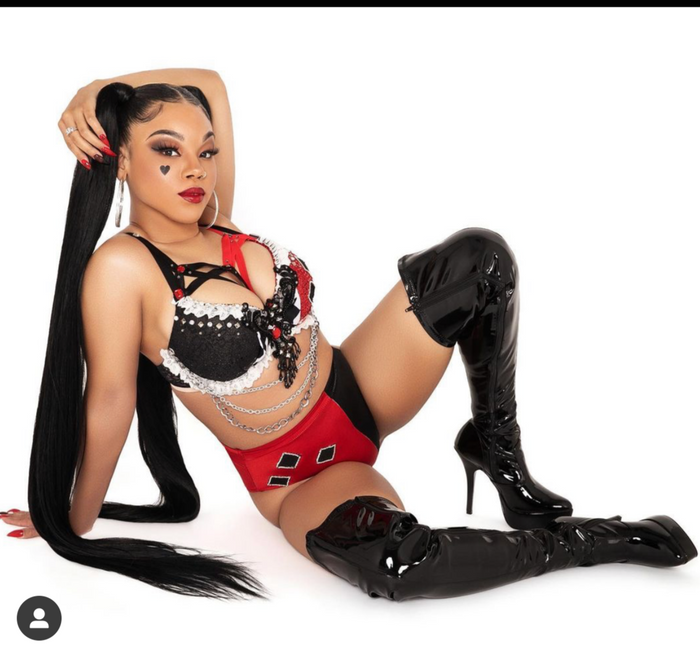 Crimson Jester Inspired Dance Festival Cosplay Costume