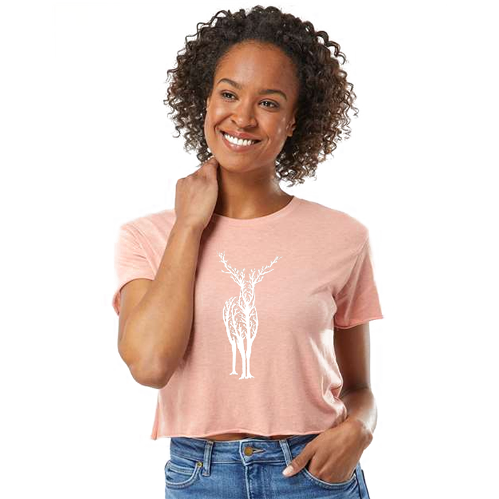 Deer Tree Crop Top