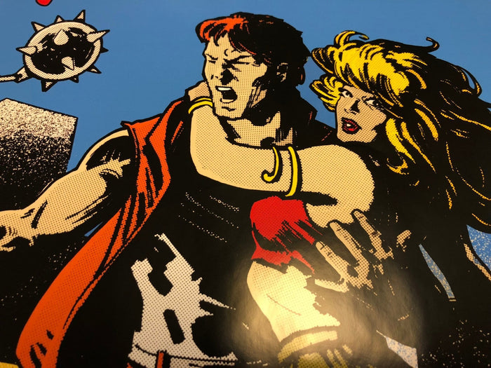 Double Dragon II The Revenge Arcade Side Art - Escape Pod Online