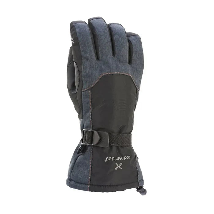 Extremities Torres Peak Glove showing the right hand back photographed on a white background
