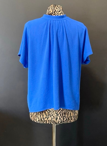 Flutter Knot Blouse - SexyModest Boutique