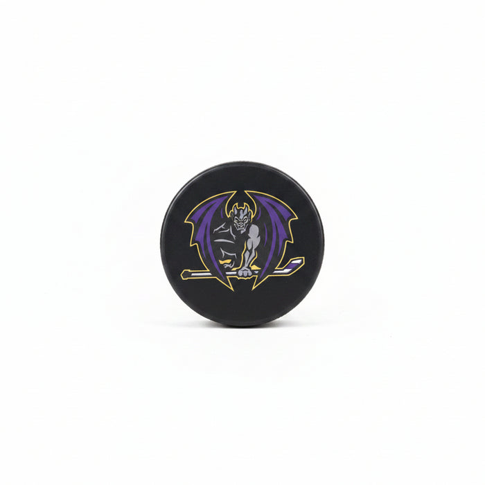 Greensboro Gargoyles Pose Logo Puck