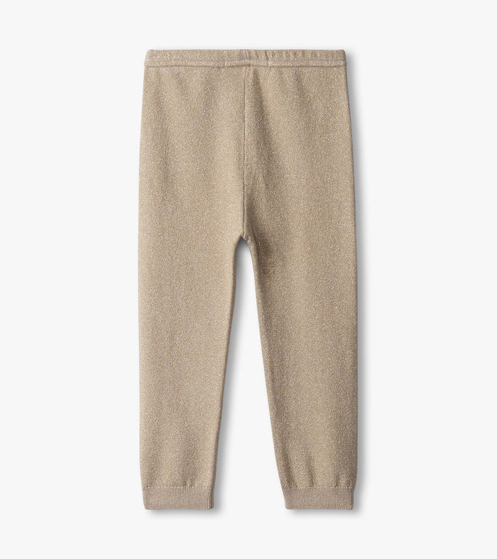 Hatley Baby Leggings in Gold Glitter