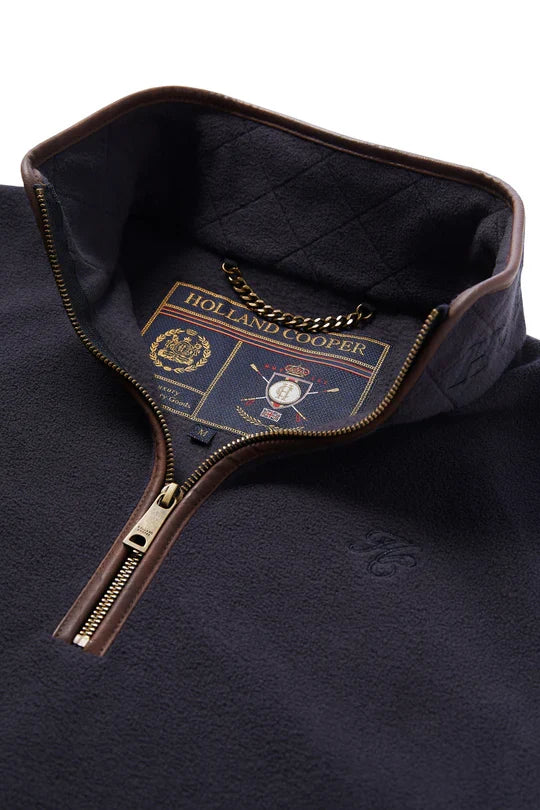 Holland Cooper Men's Country Fleece Quarter Zip