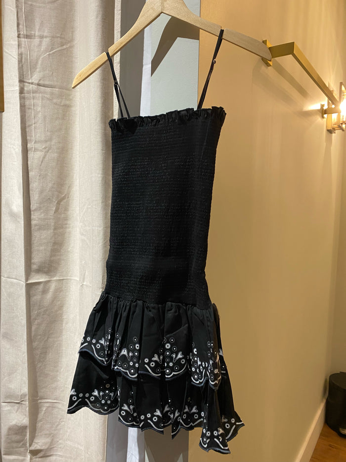 If So Smocked Dress w Embroidered Skirt