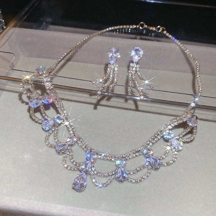 Imperial Dewdrop Jewelry Set - Fashionnsio
