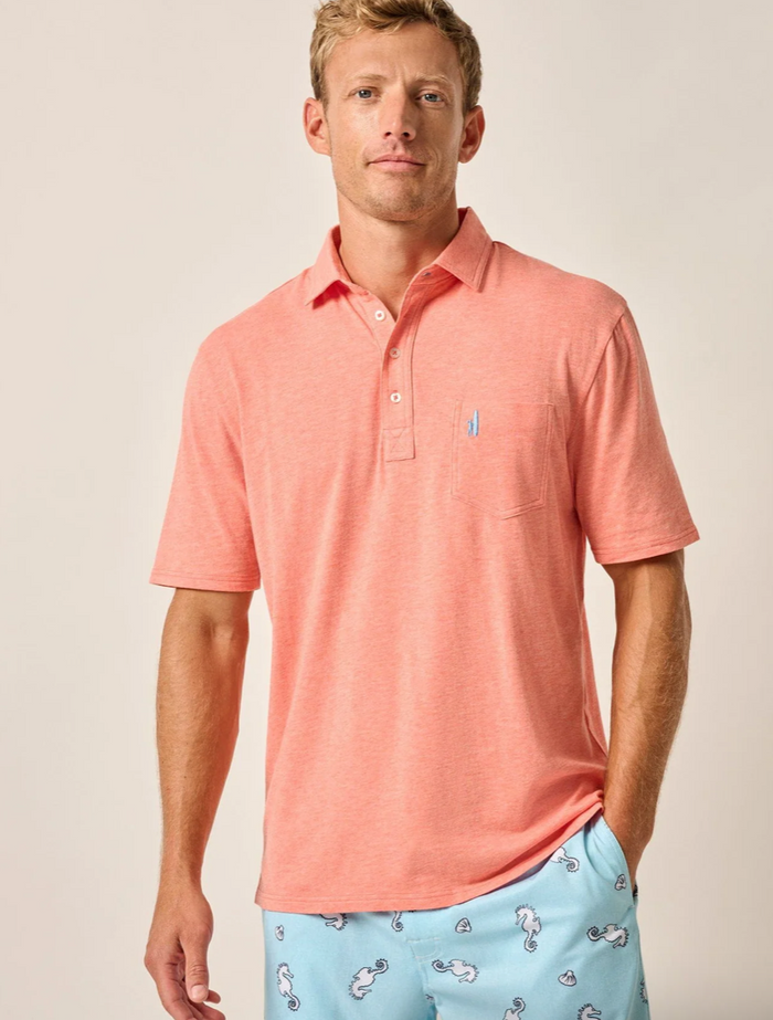 johnnie-O Heathered Original Polo 2.0