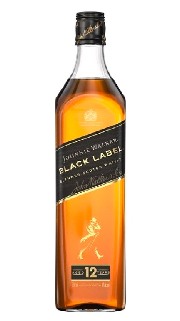 Johnnie Walker - "Black Label 12 Years" Blended Scotch Whisky (750ml)
