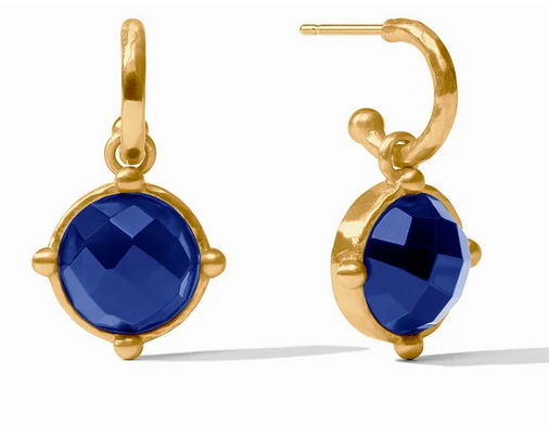 Julie Vos Honeybee Hoop & Charm Earring