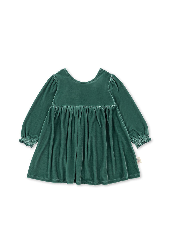 Konges Sløjd Gia Bow Back Dress in Fir