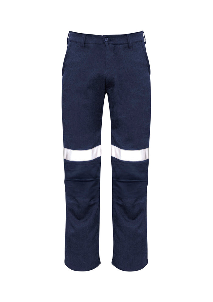 Men's Orange Flame Traditional Style Taped Work Pant ZP523