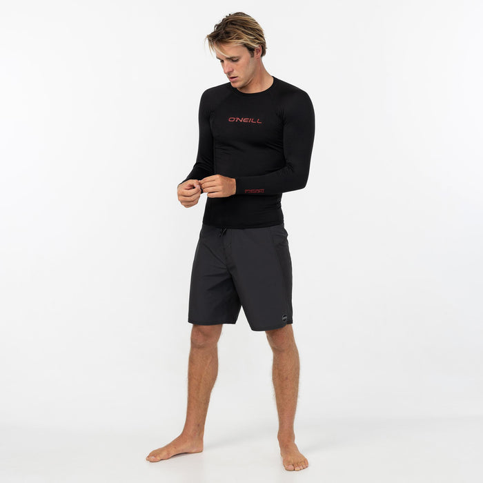 Men's Thermo X Long Sleeve Crew - Black