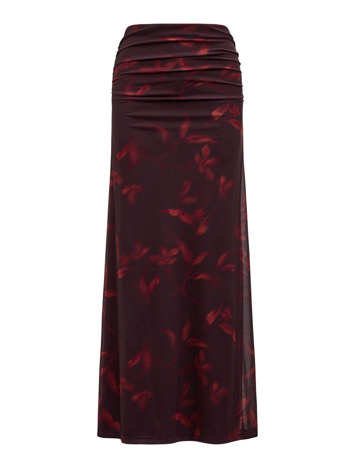 Mimi Flute Maxi Skirt Forever New