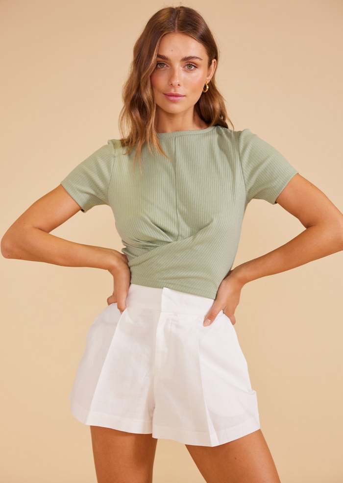 MINKPINK Zeta Crop Tee
