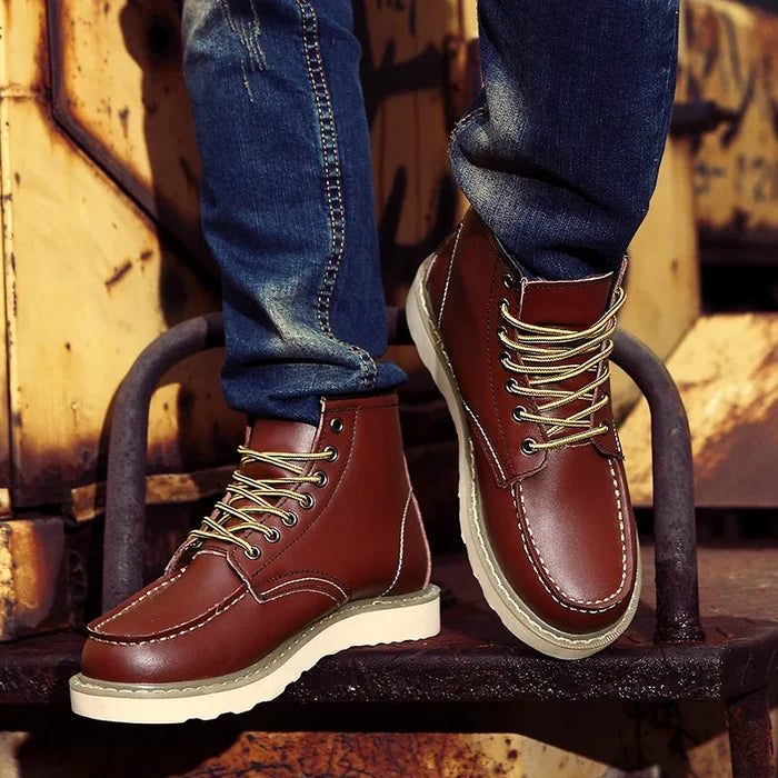 Muller™ – Bottes en Simili cuir Rétro