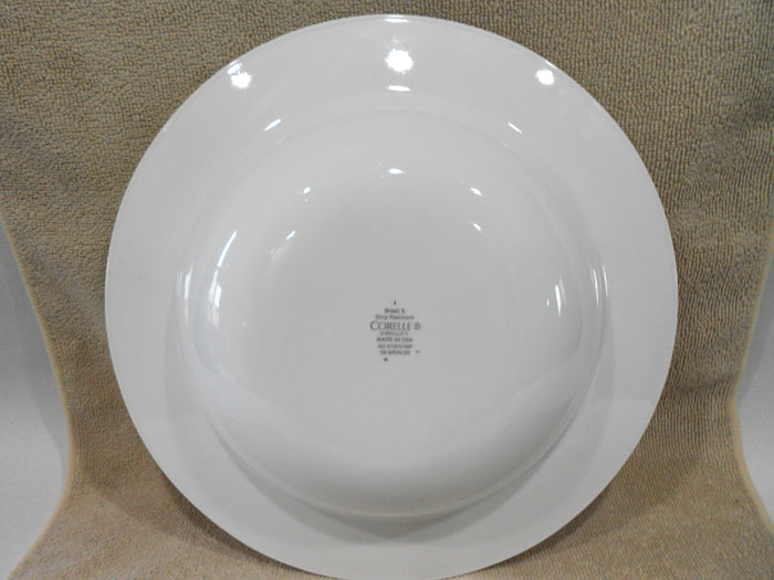 NEW Corelle BRUSHED STROKES 28-oz TANGERINE ORANGE Entree Bowl Pasta Serving