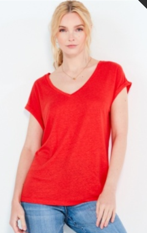 Nic + Zoe V-Neck Tee