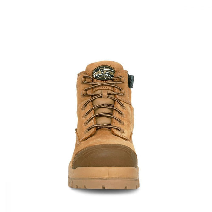 Oliver 130mm Stone Zip Sided Hiker Boot 45650Z