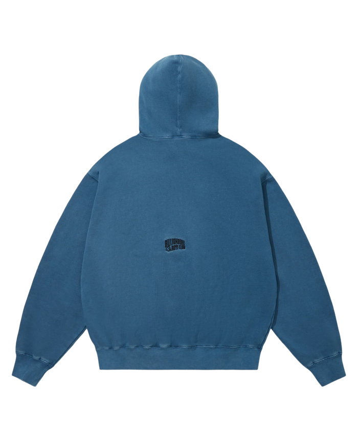 Overdyed Hoodie Arch Logo