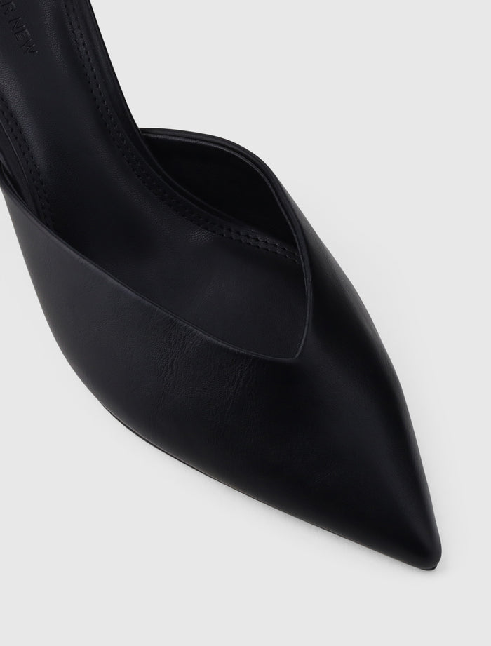 Pamela Pointed Toe Mule Heel Forever New