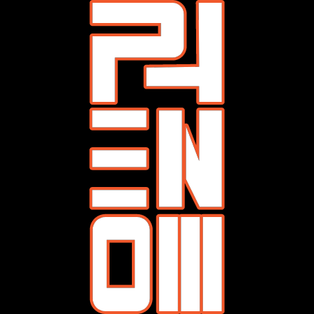 Phenom T-Shirt (Vertical) - Black/ White/ Orange