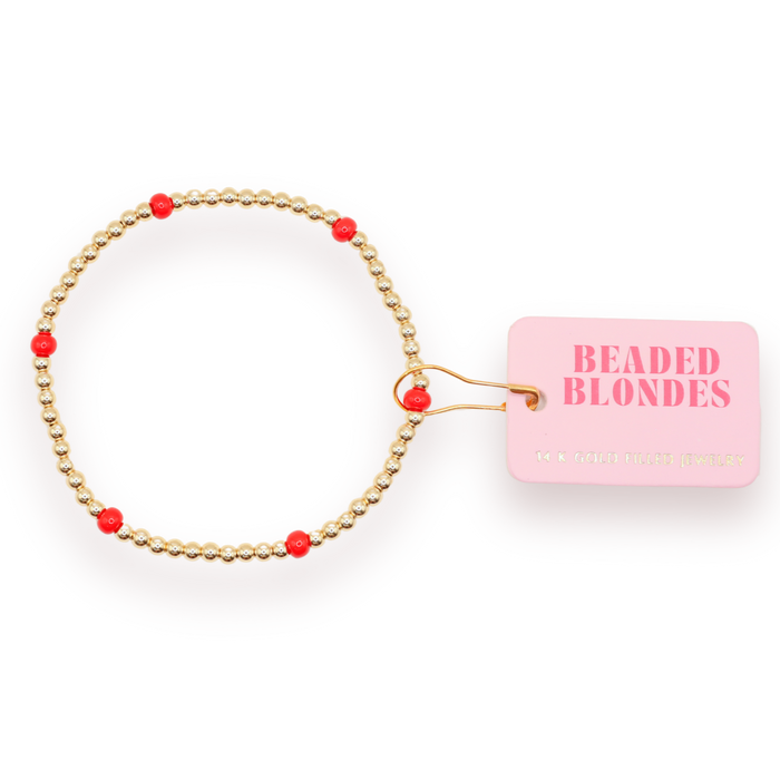 Poppi Bracelet Bright Red