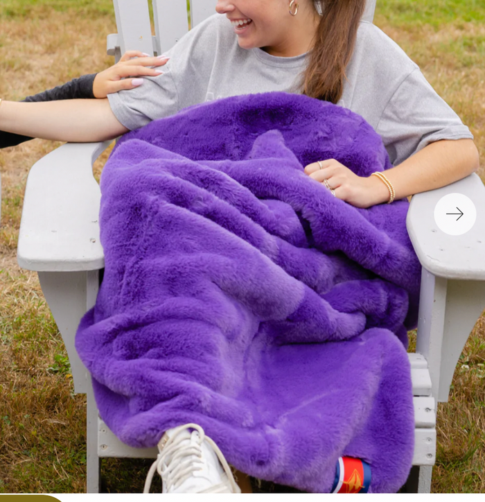 Pretty Rugged Long Lap Blanket