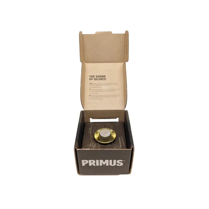 Primus OmniLite TI Silencer inner packaging on a white background
