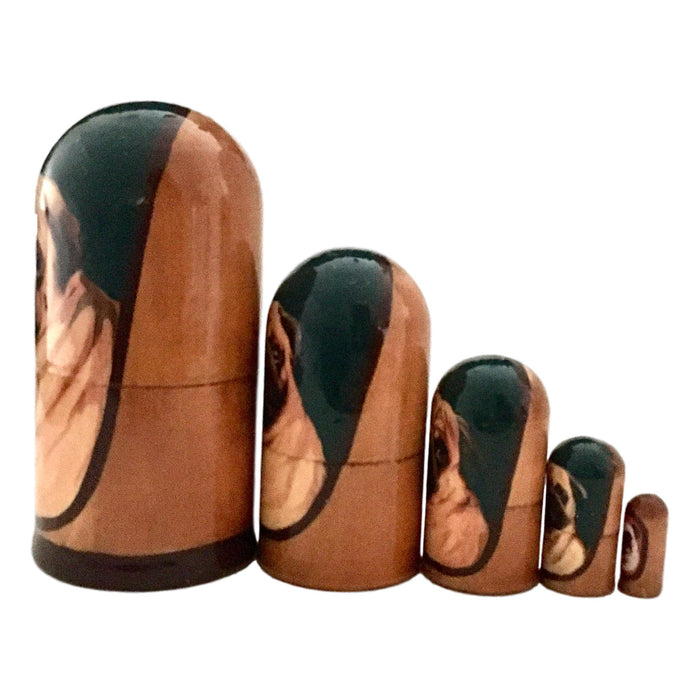 Pug Babushka Russian Dolls BuyRussianGifts Store