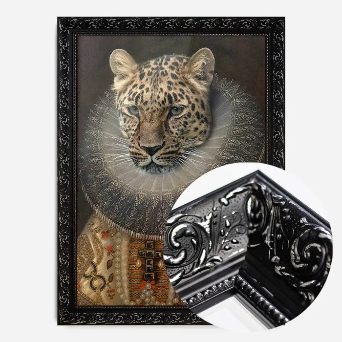 21x30cm | 8¼ x 11¾in / Black Ornate Frame