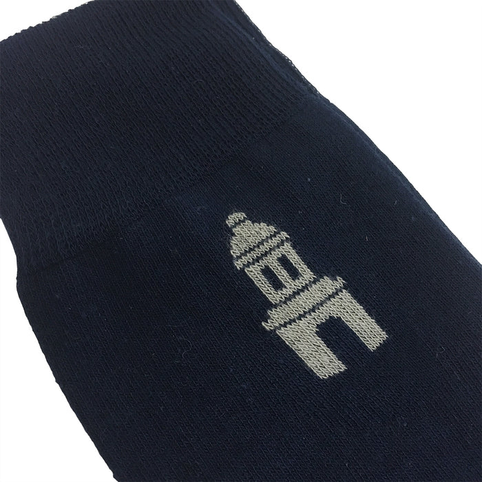 Trinity College Dublin Campanile Sock Navy