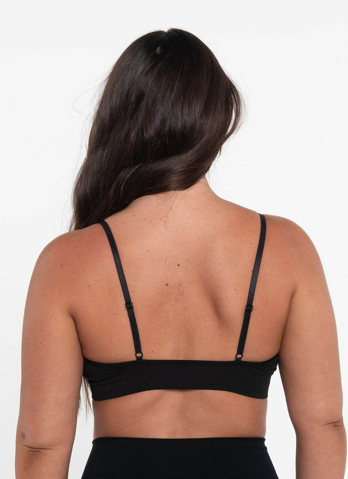 V Crop – Black | Nat'v Basics