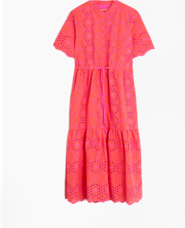 Vilagallo Aroa Eyelet Dress