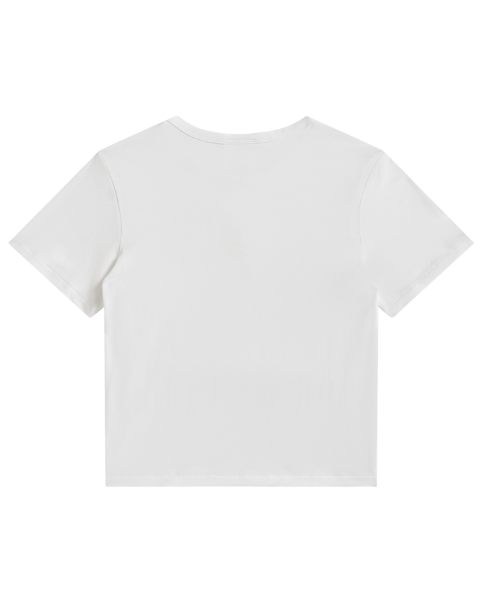 Womens Script Chaser Baby Tee