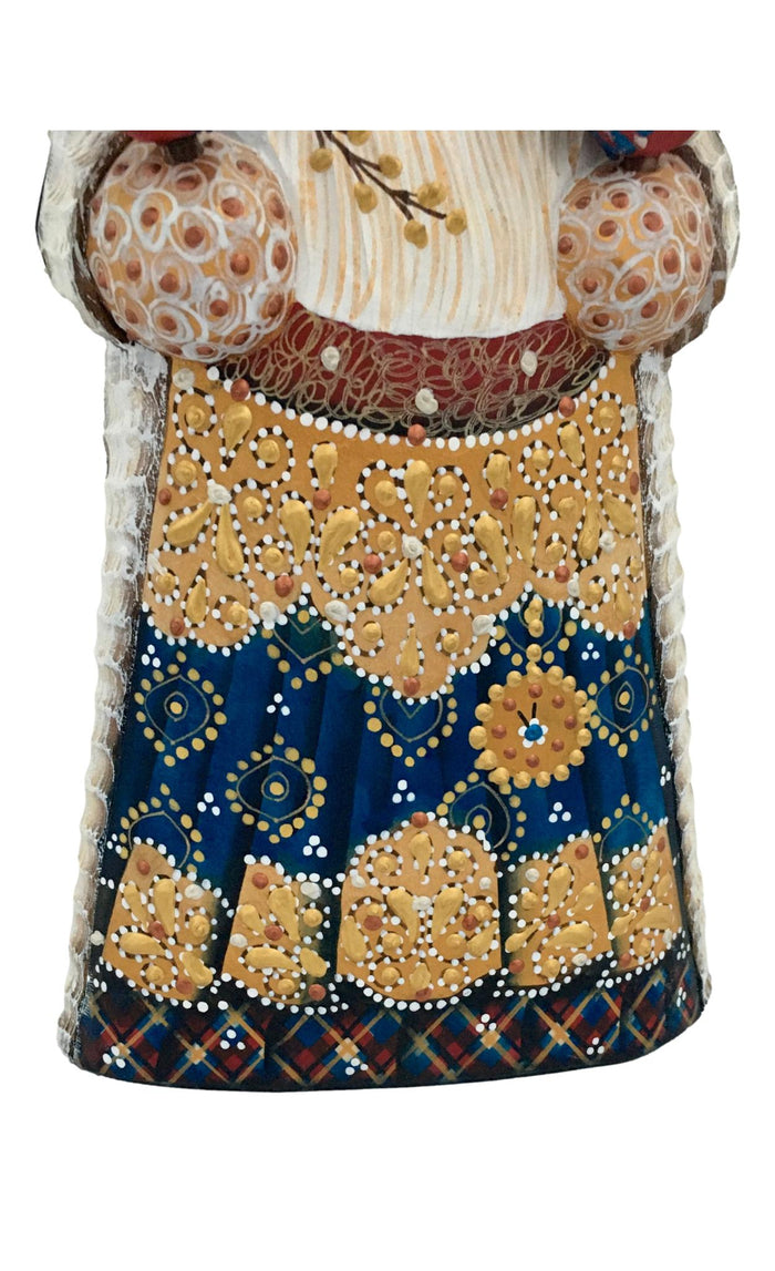 Wooden Handcrafted Christmas Tree Figure BuyRussianGifts Store
