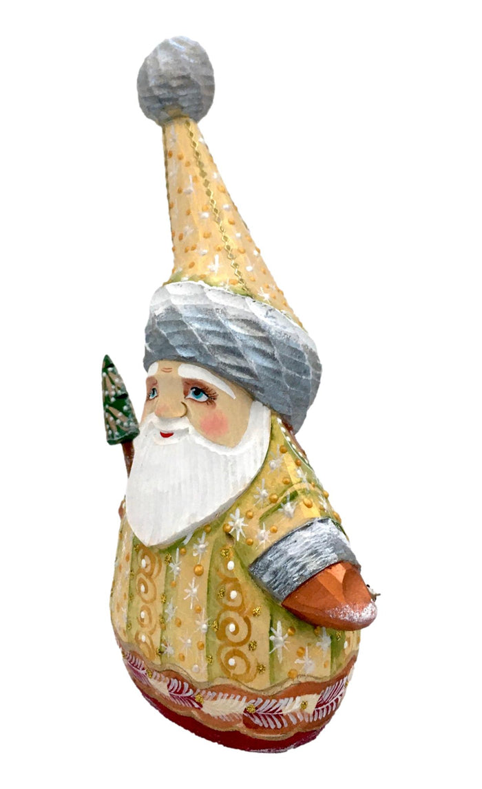 Wooden Santa doll