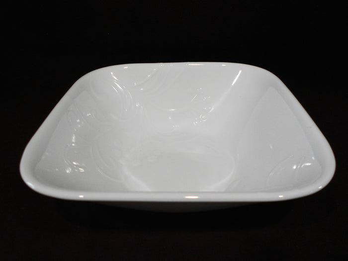 1 Corelle BOUTIQUE CHERISH Square Embossed 22-oz Square SOUP Cereal BOWL