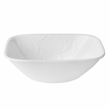 1 Corelle BOUTIQUE CHERISH Square Embossed 22-oz Square SOUP Cereal BOWL